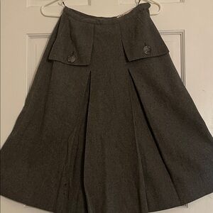Women’s Midi A-Line Pleated Skirt
